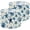Color 2, variant on Linen Drum Lamp Shades Blue Ocean Coral Starfish Seashells Fish Coastal 13" x 13" x 10" Lampshade for Table Lamps Floor Lamps Lamp Shade Replacement Easy Assembly Required