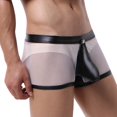 thumbnail image 2 of Calzones Para Hombre, Ropa Interior Transpirable, Súper Fina, De Algodón, Color Sólido, Con Apertura Rápida De Red., 2 of 6