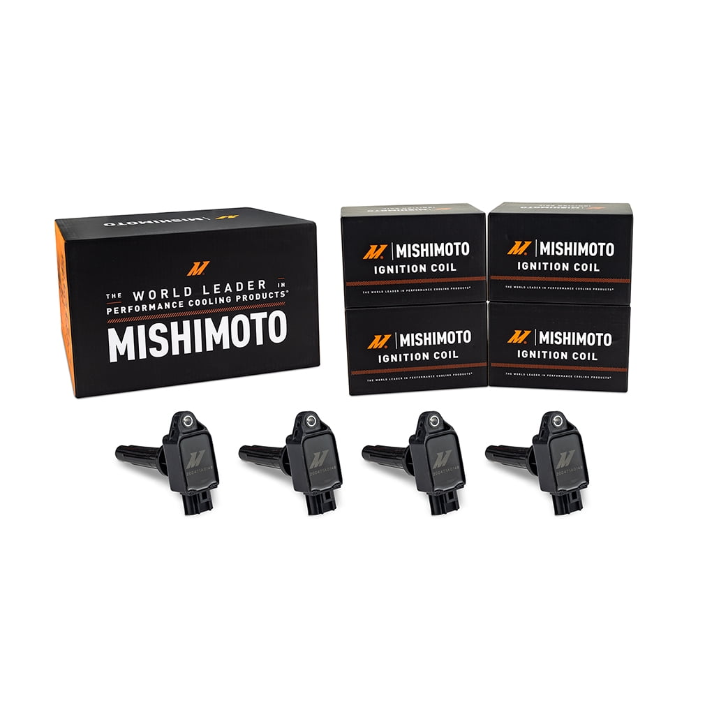 Mishimoto Ignition Coil Pack, Compatible with Mazda 3 I4, 2012-2014, Set of 4