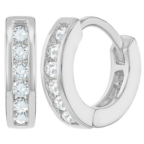 Platinum earrings shop for kids