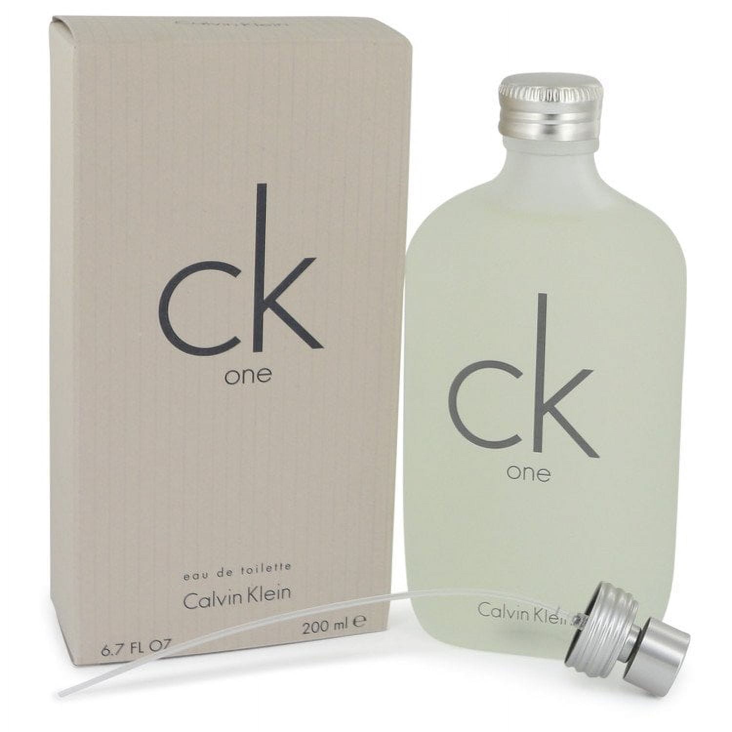 Calvin Klein, CK One Eau de Toilette, 6.7 oz, Unisex Citrus Fresh
