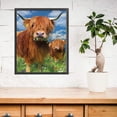 thumbnail image 3 of Kit Punto Cruz Con Vaca Hilo Algodón Ecológico Bordado 11CT 40x50cm, 3 of 9