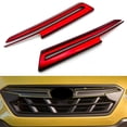 thumbnail image 3 of For Xv 2021-2023 Black Front Bumper Center Hood Grill Strip Trim, 3 of 8