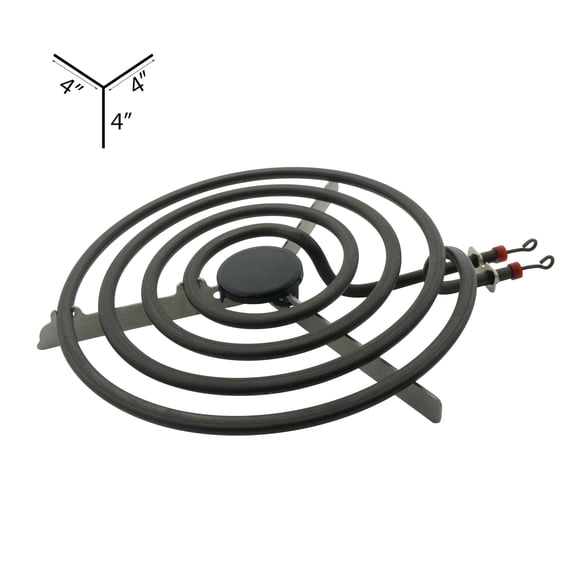 Kitchen Basics 101 WB30X253 Range Surface Element Replacement for GE Kenmore, 4 turn 8" 325503, AH244014, EA244014, PS244014, WB30X0253, WB30X5060, WB30X5095