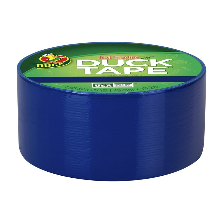 Duck Brand 1.88 in. x 20 yd. Navy Blue Colored Duct Tape
