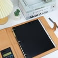thumbnail image 6 of Multibey 8-Tab PP Dividers for 3-Ring Binders, Black Index Sheets for Notebooks (1 Set), 6 of 6