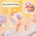 thumbnail image 4 of Bingirl Mini Led Night Light Cartoon Cute Dog Deer Shape Table Lamp Ornaments Desktop Mobile Phone Bracket, 4 of 9