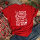 thumbnail image 2 of Gibobby Camisa navideña mujer Camiseta casual de moda de Happy Hour de Navidad para mujer(Negro,G), 2 of 3