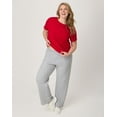 thumbnail image 3 of Hanes EcoSmart Women's Fleece Sweatpants with Open Bottom Legs, 30.5", 3 of 10