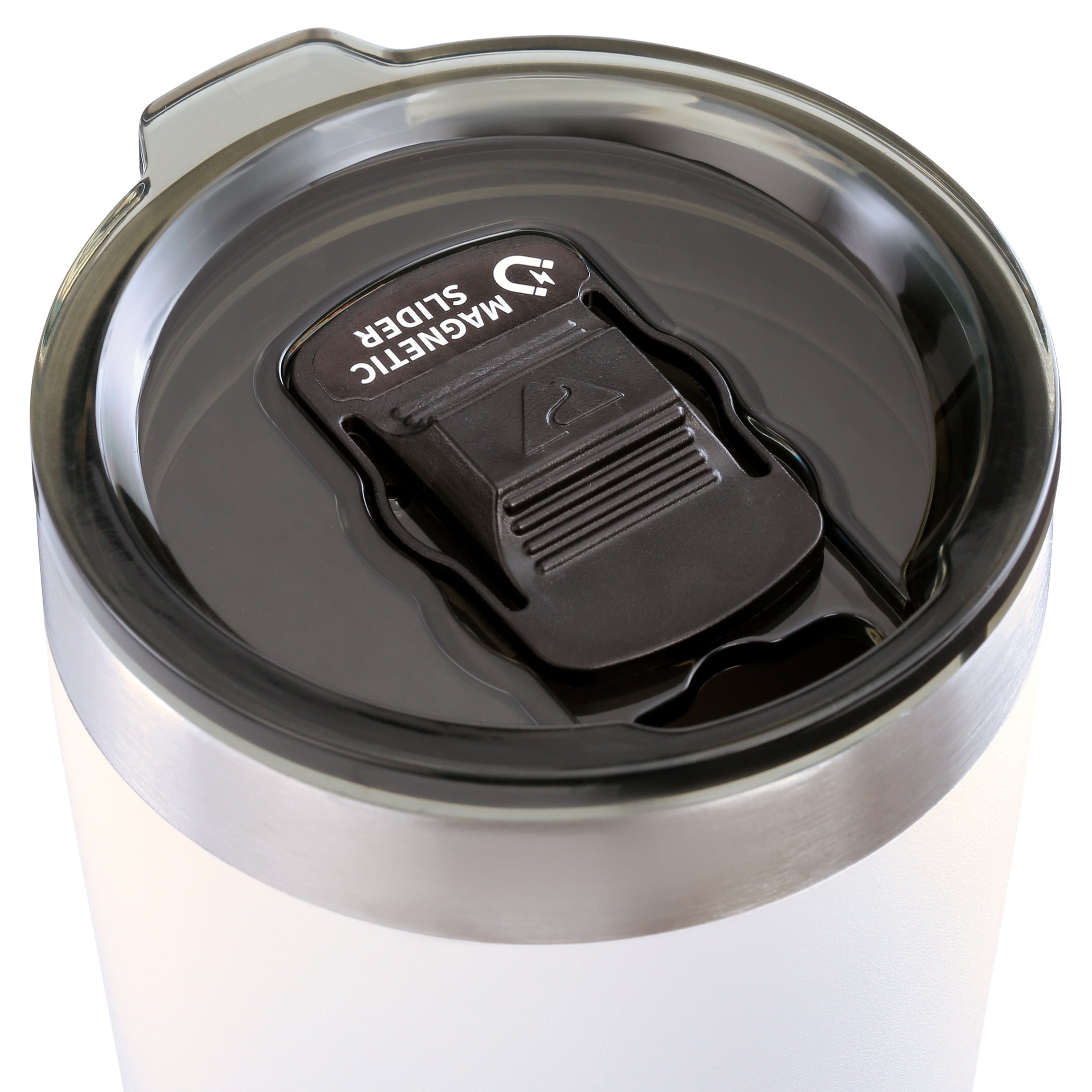 Ozark Trail 22 oz Vacuum Insulated Stainless Steel Tumbler, White