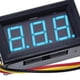 thumbnail image 2 of Herramienta de instrumento de 0,56 pulgadas, medidor de voltaje de 2 cables, CC 5-120 V (azul), 2 of 7
