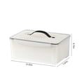 thumbnail image 3 of Dvkptbk Fresh Produce Vegetable Fruit Storage Containers,Portable Large Capacity, Fridge Organizers, Used in Storing Fruit Vegetables Meat Fresh Fish Portable Storage Back Storage & Organization, 3 of 8