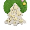 thumbnail image 3 of Silicone Christmas Tree Santa Sled Stick Chocolate Cake Mould Non-Stick Baking Pan Dessert Tool, 3 of 5