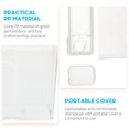 thumbnail image 4 of IFANLANDOR 1Pack Transparent Cereals Storage Jar Square Kitchen Container for Household Users, 4 of 8
