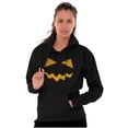 thumbnail image 4 of Halloween Jack-o-Lantern Costume Unisex Plus Fleece Graphic Hoodie Brisco Brands 3X, 4 of 5