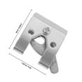 thumbnail image 2 of WEUVEB Para Puerta De Jaula Con Doble Capa Y Textura Fina En Inoxidable Plateado, 2 of 7