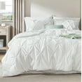 thumbnail image 7 of U by Bedsure Twin/Twin XL Dorm Bedding Comforter Set - Bed in A Bag, 5 Pieces with Comforters, Sheets, Pillowcases & Shams, White, 7 of 7