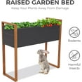 thumbnail image 5 of Grand Patio Metal Raised Garden Bed with Legs, Outdoor Planter Box, 660 lb Capacity, 39 x 15 x 36 Inches, 5 of 8