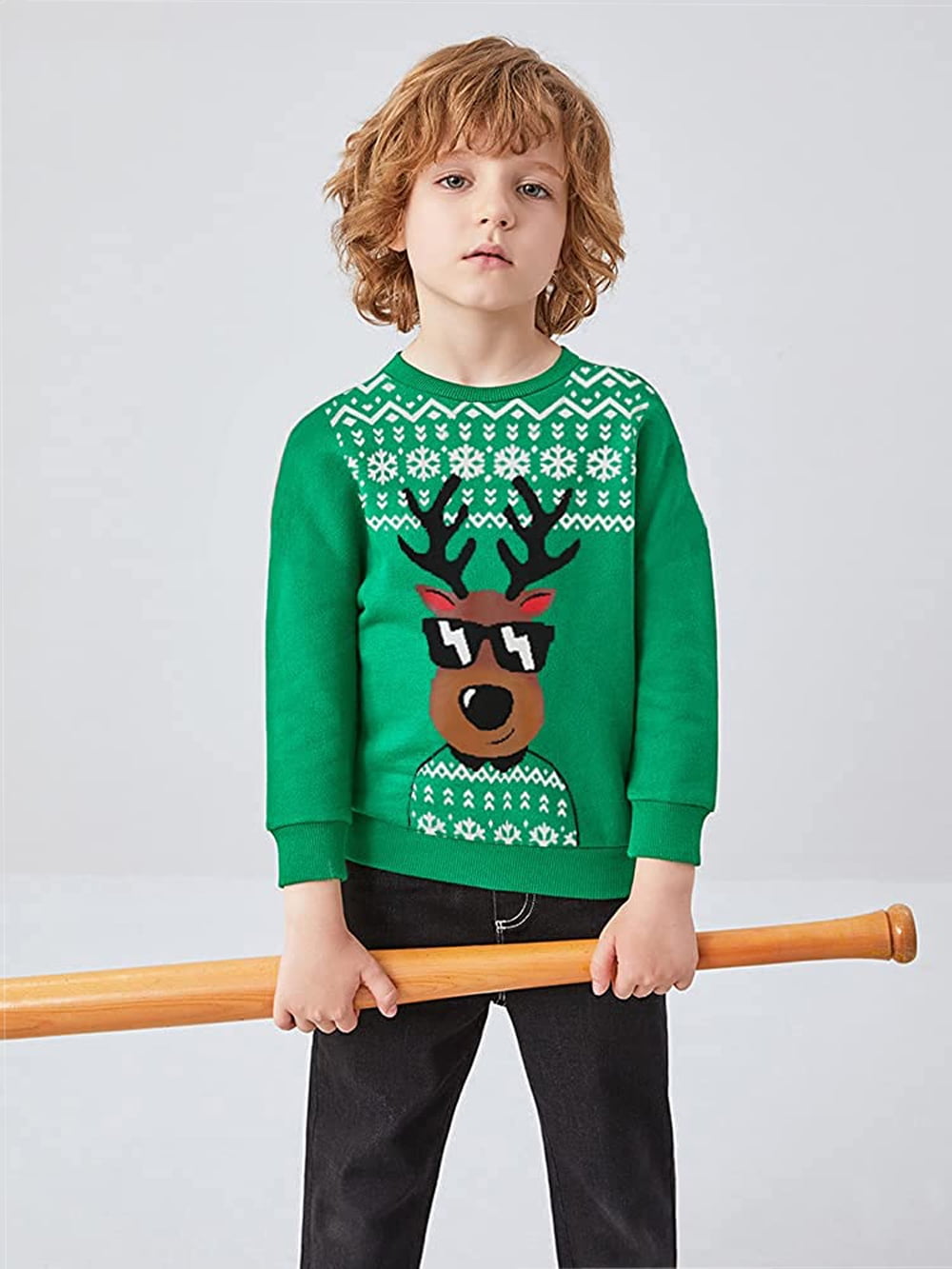 Kleinkind Sweatshirt Mit Halloween-Motiv (Kürbisse & Fledermäuse), Langärmlig, Aus 100 % Baumwolle, Größen 2-7 Jahre