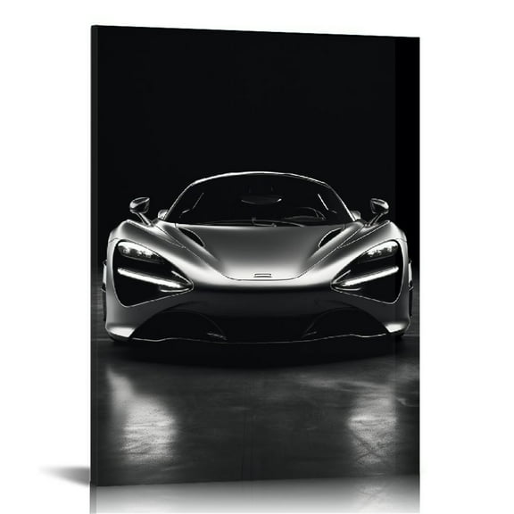 JRXY Poster Senna Super Car Posters Sports Car Canvas Wall Art Wall Decor Racing Car Canvas Poster For Bedroom Picture 1