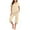 Beige, variant on LYXSSBYX Womens Pajama Sets Women's Casual Loose Solid Round Neck Short Sleeved Capris Home Set Pajamas and Pajamas