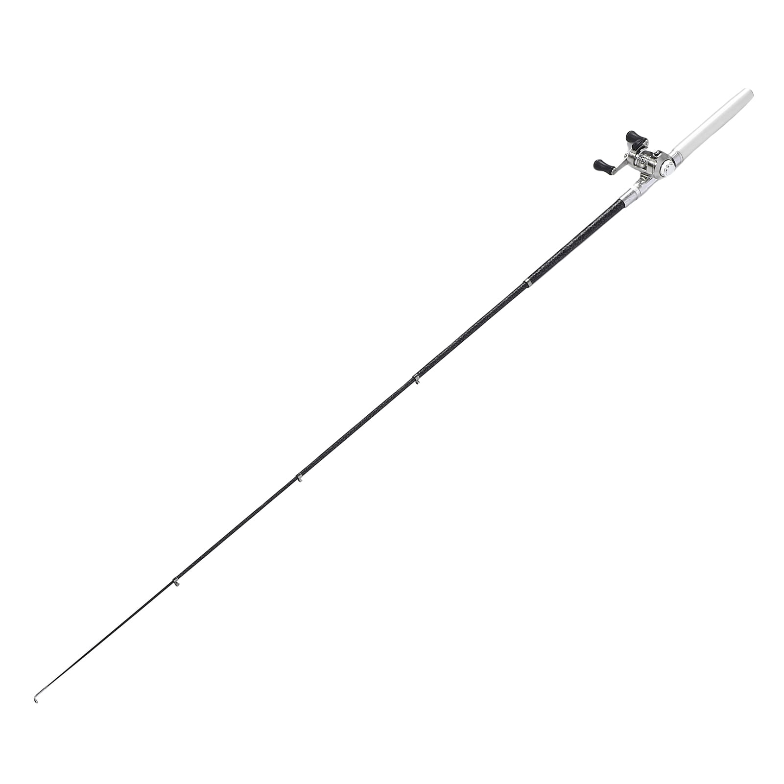 Portable Pocket Telescopic 37inch Mini Pen Fishing Rod, Small Pen Fishing Pole with Reel, Lightweight Fishing Rod Reel Combo for River Lake Reservoir Ice Fishing