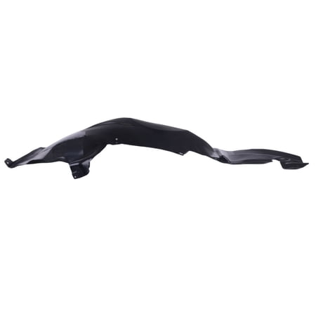 For Jeep Grand Cherokee 1999 00 01 02 03 2004 Fender Liner Passenger Side | Front | Plastic | Black Finish | Replacement For CH1251122 | 55136228AB, 55136228AC