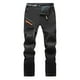 thumbnail image 1 of Ceisia Gift Men's Winter Casual Pants - Faddish Solid Patchwork Sports Zipper Pockets Trousers, 1 of 7