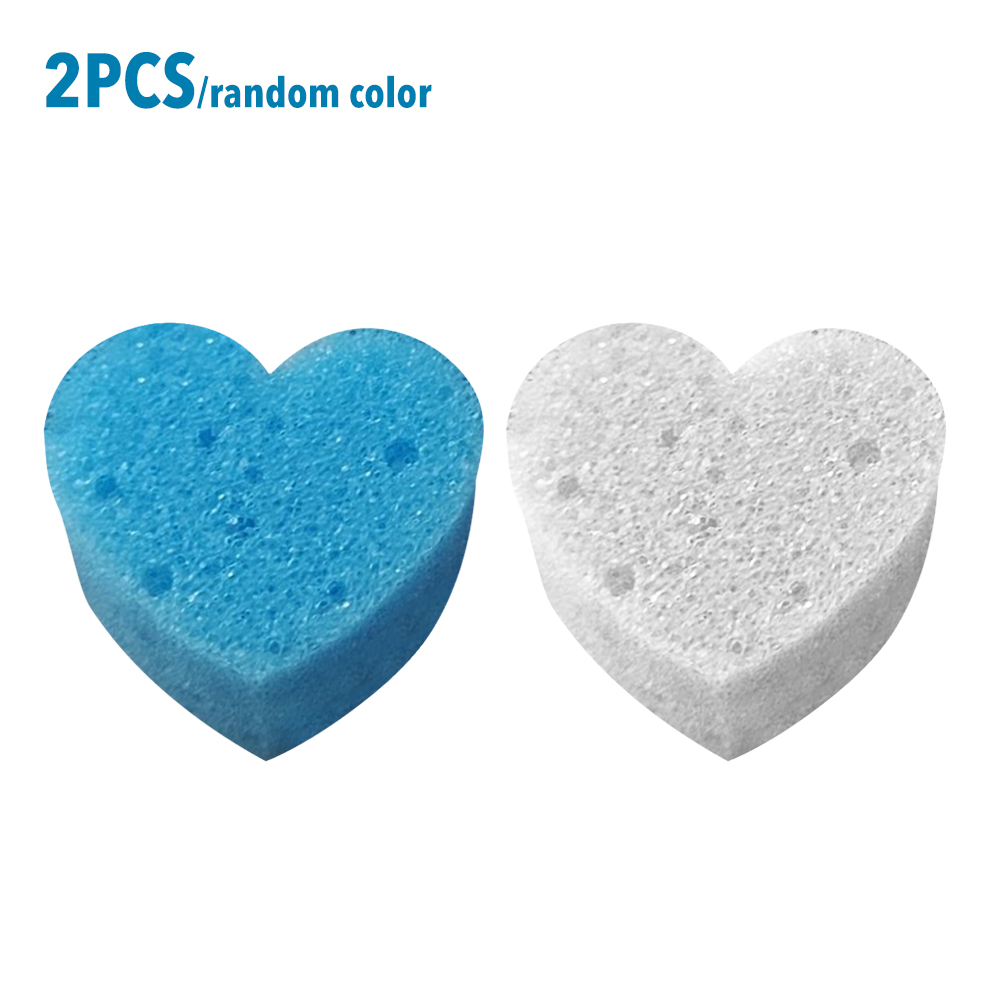 Akoyovwerve Scum Sponge Heart Shaped Oil Absorbing Sponge Perfect For