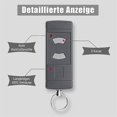 thumbnail image 3 of 2-Pack Garage Door Manual Transmitter for HSE2-40, HS4-40, HSM4-40, 40.685 MHz Garage Remote Compat, 3 of 5