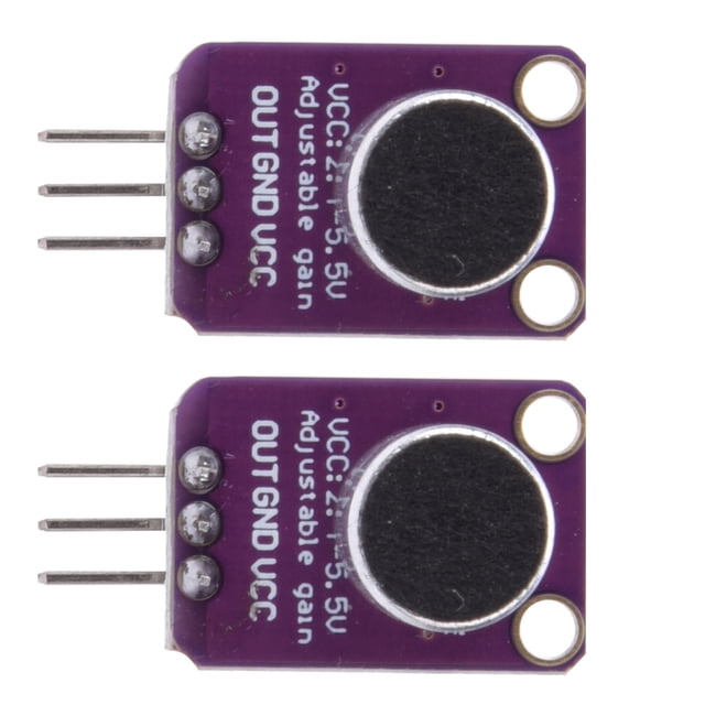 Electrical Equipment,2Pcs Electret Microphone Amplifier Potentiometer Electret Microphone Amplifier Elevated Design