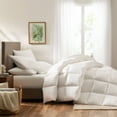 thumbnail image 3 of Serta Down Illusion Alternative Extra Warmth Comforter, King/Cal King, White, 3 of 11