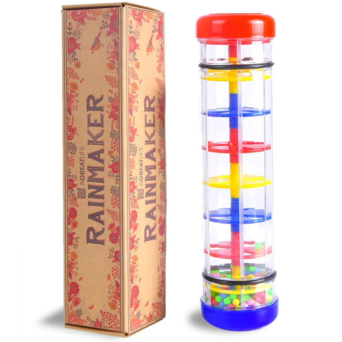 aGreatLife Rainmaker Toy for Babies Rain Stick Musical Toy Walmart