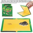 Deago Large Mouse Glue Traps with Enhanced Stickiness Snake Rat Mouse