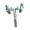 Square Tube, variant on S SERENABLE Fishing Rods Holder Fishing Pole Bracket for Lakeshores Pondsides Riverbanks Right Corner