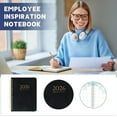 thumbnail image 4 of 2025-2026 Schedule Planner with Date Notes, Premium Faux Leather Cover, Coil Bound for Flat Layout, Thick Quality Paper, Versatile for Daily Planning and Journaling, 4 of 5