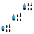 thumbnail image 2 of bedienty Pump Adapter Inflatable Valves Compressor Air Valve Adapters Light-weight Simple Installation Kayak Accessories Convertor Blue 3Set, 2 of 6