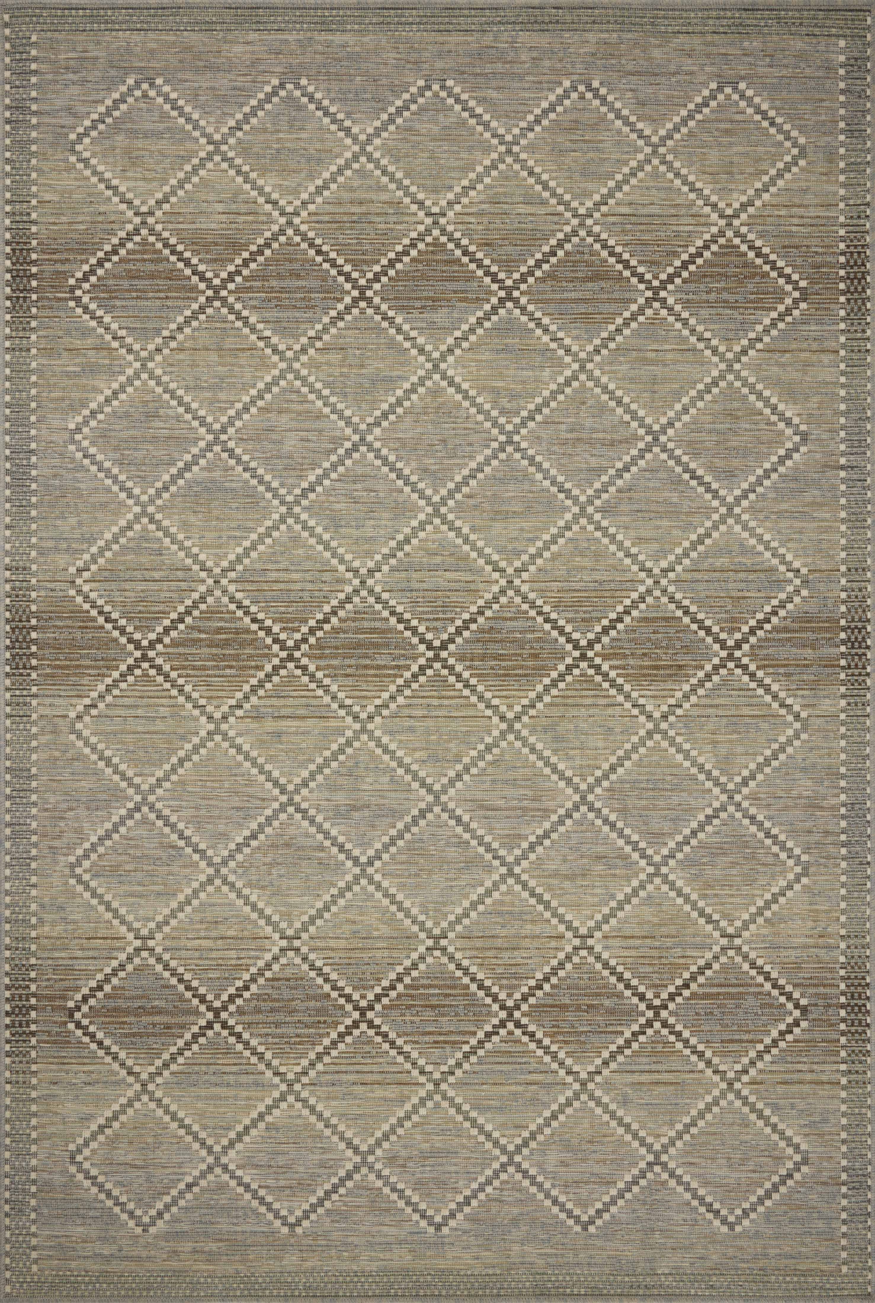 Loloi Saylor Stone / Ivory Indoor/Outdoor Area Rug