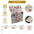 thumbnail image 5 of Fall Pumpkin Table Runner, Autumn Thanksgiving Kitchen Dining Table Decoration for Home Party Decor 13x90 Inches, 5 of 9