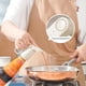 thumbnail image 3 of Toystoory Prensa de bomba, exprimidor de salsa de aceite a presión, mango de repuesto reutilizable, sello extrusor Universal, barra de Cocina y Comedor Rojo, 3 of 6