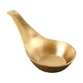 thumbnail image 4 of Cuchara de postre bonita, cuchara de mango corto, cucharas de azúcar de acero inoxidable, cuchara de té Oro, 4 of 9