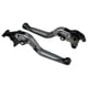 thumbnail image 1 of Par de palancas de embrague de freno de motocicleta plegables ajustables para Honda CB1300SF 2005-2013 tono titanio negro, 1 of 7