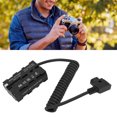 thumbnail image 1 of D Tap To NP F Dummy Battery, Digital Camera Dummy Battery DC Coupler High Conversion Efficiency Short Circuit Protection  for, 1 of 7