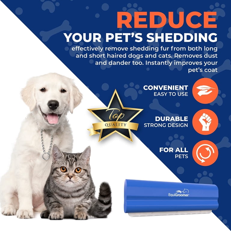EquiGroomer 5-Inch Deshedding Brush for Dogs & Cats – Undercoat