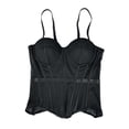 thumbnail image 3 of POUNOO Womens Mesh Corset Tops Slim Fit Spaghetti Strap Mesh Boned Structure Casual Tops Party Style Bustiers Gift, 3 of 9