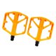 thumbnail image 5 of Pedales de bicicleta ligeros de nailon antideslizantes de alto rendimiento para BMX Naranja, 5 of 9