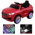 thumbnail image 4 of Maserati Kids Ride On Car 6V Electric Buggy Toy w/ Remote Control MP3 Swing, 4 of 9