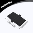 thumbnail image 4 of 1 Nonslip Sink Saddle Mat Silicone Protector for Double Sink Divider Heat Resistant Drying Pad Kitchen Countertop Dishes, 4 of 7