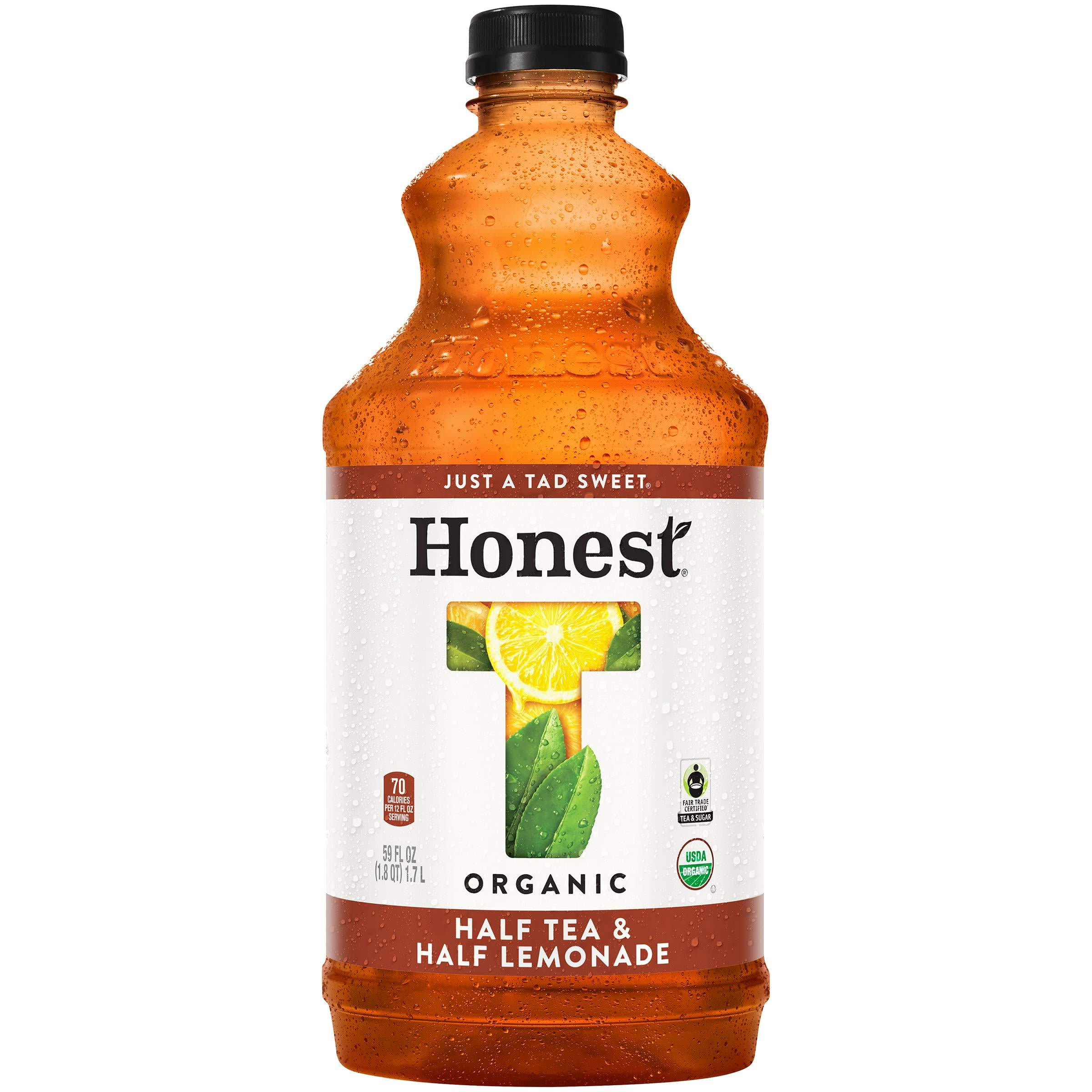 Honest Tea Half Tea and Half Lemonade, 59 Fluid Ounce (Pack of 8) Half