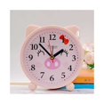 thumbnail image 1 of Réveil Rond Simple Multifonction Alarme Horloge de Table pour Salon Chambre Table de Chevet Super Silencieux Sans Tic-Tac, 1 of 6